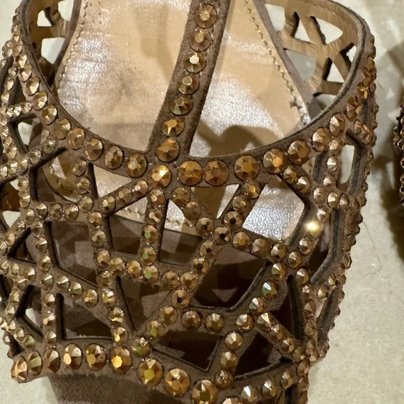 Sergio Rossi Tresor Sandals with crystals - Picture 3 of 13